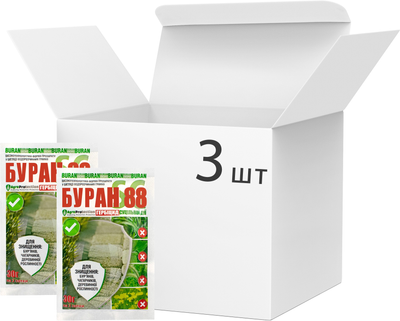 Гербицид AgroProtection Буран 88 гранулы 30 г 3 шт (4805-Г)