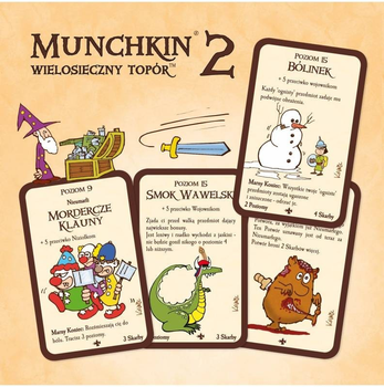 Dodatek do gry Black Monk Munchkin 2 - Wielosieczny Topór (5901549119497)