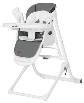 Стілець-гойдалка CARRELLO Triumph CRL-10302 Palette Grey із сенсорною панеллю