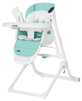 Стілець-гойдалка CARRELLO Triumph CRL-10302 Mint Green із сенсорною панеллю