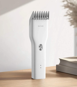 Машинка для стрижки волос Enchen Hair Clipper White