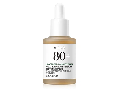 Успокаивающая сыворотка для лица с экстрактом хауттюйнии ANUA Heartleaf 80 Moisture Soothing Ampoule, 30мл (8809640730283)
