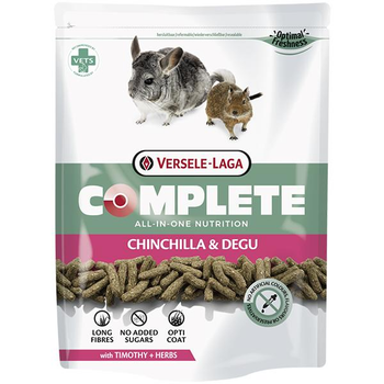 Корм Versele-Laga Complete Chinchilla & Degu ВЕРСЕЛЕ-ЛАГА КОМПЛІТ ШИНШИЛУ ДЕГУ для шиншил та дегу 1.75кг