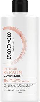 Кондиционер SYOSS Keratin с голубым лотосом для ломких волос 440 мл (9000101278217)