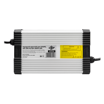 Зарядное устройство для аккумуляторов LiFePO4 48V (58.4V)-10A-480W-LED