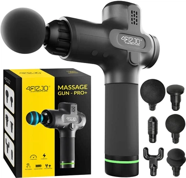 Ручний перкусійний масажер 4FIZJO Massage Gun PRO+ 250 Вт масажний пістолет (P-5907739311139)