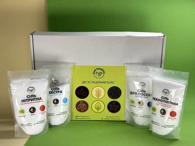 Дегустационный бокс (набор) от Just Healthy технологической соли