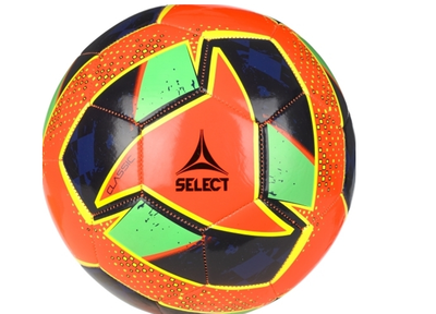М'яч футбольний №4 SELECT CLASSIC FB v24 помаранчовий/зелений