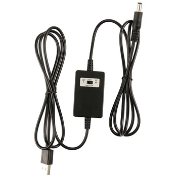 Кабель USB-DC 5.5x2.5 для роутерів з повишайкою з 5В на 9В/12В