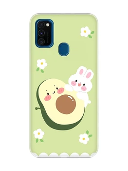 Чехол на Samsung Galaxy M30s/М21 :: Авокадо и зайчонок (принт 311)