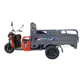 Грузовой электроскутер-самосвал трёхколёсный CROSSER Cargo 13" (1500W 60V, 45Ah) Серый