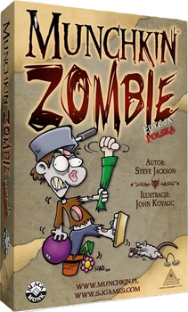 Настольная игра Black Monk Munchkin Zombie (польское издание) (5901549119084)