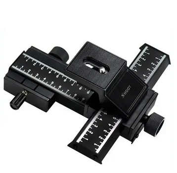 Дворівнева макрорейка LP-04 WJY 1/4» метал Black (283895)
