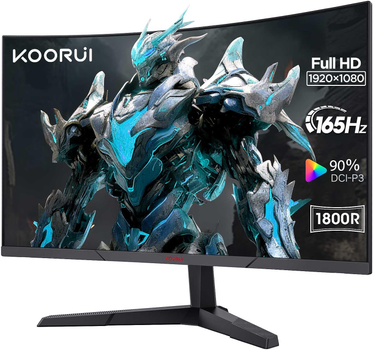 Монитор 24" KOORUI 24E6C Full HD VA 165 Гц Б/В