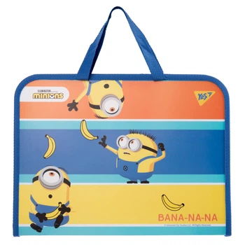 Папка-портфель на молнии FC YES Minions 492172 26х35х3 см