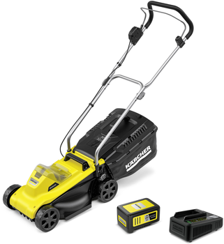 Газонокосилка Аккумуляторная Karcher LMO 2-18 Battery Set + Аккумулятор + Зарядное устройство (1.445-401.0)