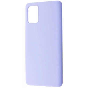 Чехол силиконовый противоударный WAVE Premium Colorful Case (TPU) для Samsung Galaxy A71 (A715F) light purple