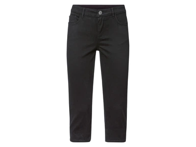 Джинсы Skinny капри-бриджи для женщины Esmara LYCRA® 371623_482211_ 42(M) Черный