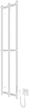 Сушарка для рушників електрична HYGGE FAMILY Slim 1170х250 біла матова (3.164.045798.WM)