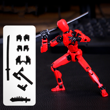 Подвижная фигурка Cyber Doll Красный