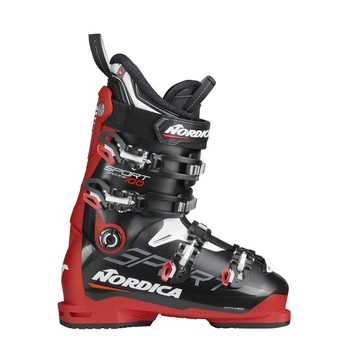 Черевики гірськолижні Nordica SPORTMACHINE 100 42.5 (275мм) Black/red/white (050R3001-WRH)