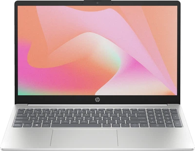 Ноутбук 15.6" HP Laptop 15 (15-fc0067nf) AMD Ryzen 3 7320U RAM 8GB SSD 256GB 10год батарея Win11 (UKR) - Уцінка