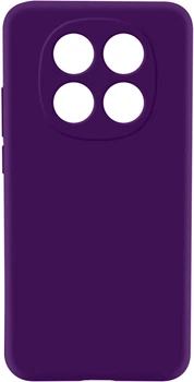 Чохол для смартфона MAKE Silicone для Xiaomi Redmi Note 14 Pro 4G Deep Purple (MCL-XRN14P4GDP)