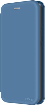 Чехол-книжка для смартфона MAKE Flip для Xiaomi Redmi Note 14 4G Ocean Blue (MCP-XRN144GTL)