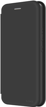 Чехол-книжка MAKE Flip для Xiaomi Redmi Note 14 Pro+ Black (MCP-XRN14PP)