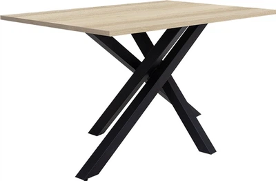 Обідній стіл Nowy Styl Lucky ordf Black (25) 1390x800x750 Бук артизан