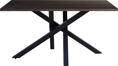 Обеденный стол Nowy Styl Lucky ordf Black (25) 1390x800x750 Венге магия