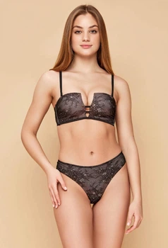 Комплект нижнего белья Obrana 809-015 Anabel Arto черный 85B-XL