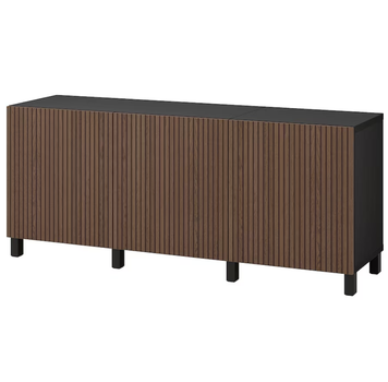 Тумба для хранения BESTA IKEA 994.217.37 дуб коричневий