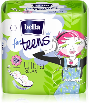 Гігієнічні прокладки Bella FOR TEENS ULTRA RELAX 10 шт