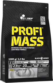 Гейнер для набору маси Olimp Profi Mass 1 кг Шоколад (5901330038129)