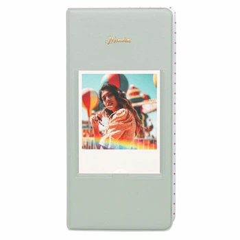 Фотоальбом сірий FujiFilm Instax Wide на 64 фото / Альбом для WIDE 100, 200, 210, 300, 400, LINK, EVO / Polaroid 600