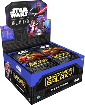 Gra planszowa Fantasy Flight Games Star Wars: Unlimited Shadows of the Galaxy Booster Box 24 szt (841333122294)