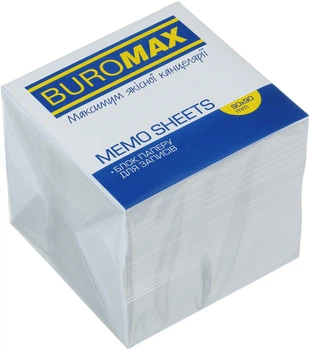 Бумага для заметок Buromax 90x90 мм 900 листов Белая (BM.2219)