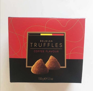 Трюфельні цукерки Belgian Truffles Coffee Flavour зі смаком кави 150 г