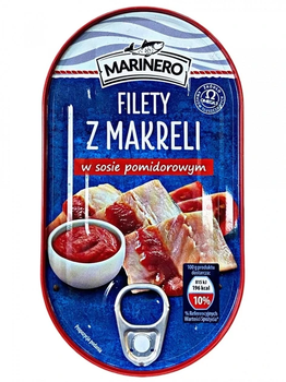 Філе макрелі Marinero в томатному соусі 170 г