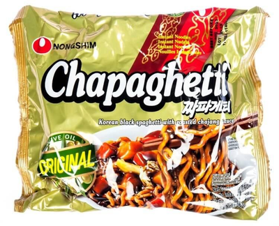 Локшина рамен Nongshim Chapagetti із соусом із чорних бобів 140 г