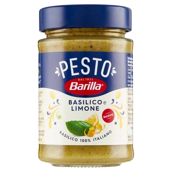 Соус Песто Barilla Pesto Basilico e Limone з базиліком та лимоном 190 г