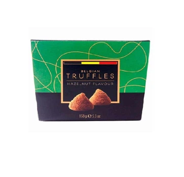 Трюфельні цукерки Belgian Truffles Hazelnut Flavour з фундуком 150 г