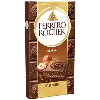 Молочный шоколад Ferrero Rocher с лесными орехами 90 г