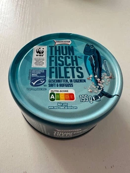 Филе тунця Dreimaster Thun Fisch Filets Geschnitten in eigenem saft &Aufguss у власному соку 195 г