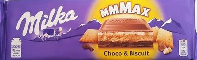 Шоколад Milka MMMAХ с шоколадом и бисквитом 300 г
