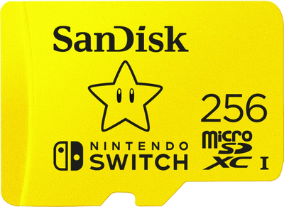 Карта памяти microSD 256Gb SanDisk for Nintendo Switch Class 10