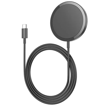 Бездротовий зарядний пристрій Borofone BQ23 Sufficient magnetic Black
