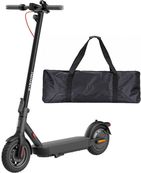 Набір Електросамокат Xiaomi Mi Electric Scooter 4 Pro Gen2 Black (001011697708) + Сумка для електросамокату Xiamen для перенесення та зберігання (PH050571) Black