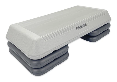 Степь платформа 3 уровня EasyFit высота 10-20 см Серый для кардио тренировки (EF-0542)